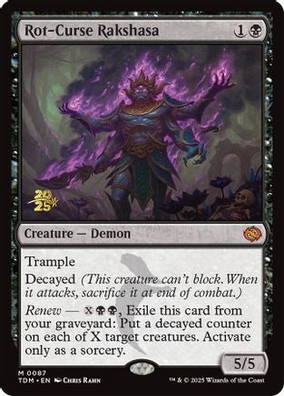 Rot-Curse Rakshasa (PRE-087) - Prerelease Cards