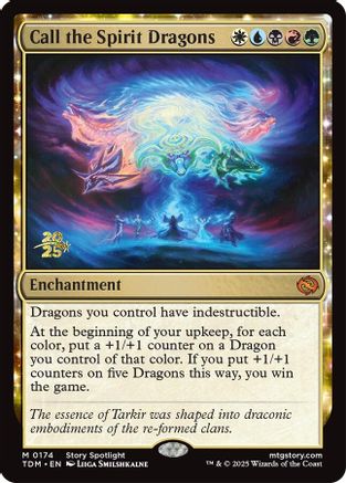 Call the Spirit Dragons (PRE-174) - Prerelease Cards