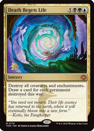 Death Begets Life (PRE-176) - Prerelease Cards Foil