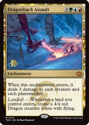 Dragonback Assault (PRE-179) - Prerelease Cards