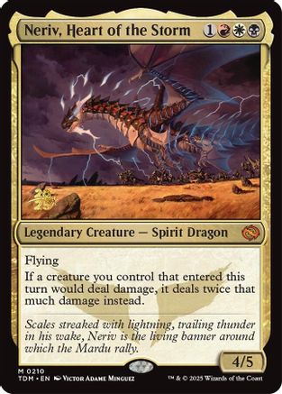 Neriv, Heart of the Storm (PRE-210) - Prerelease Cards