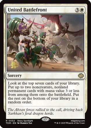 United Battlefront (PRE-032) - Prerelease Cards