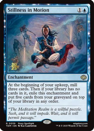 Stillness in Motion (PRE-059) - Prerelease Cards Foil