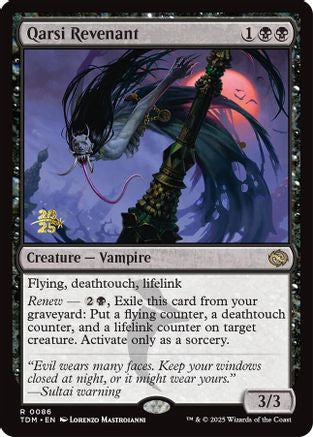 Qarsi Revenant (PRE-086) - Prerelease Cards Foil