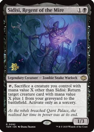 Sidisi, Regent of the Mire (PRE-092) - Prerelease Cards