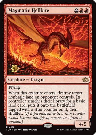Magmatic Hellkite (PRE-111) - Prerelease Cards