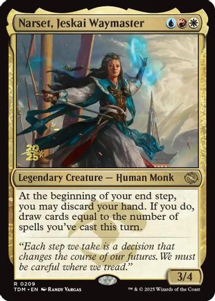 Narset, Jeskai Waymaster (PRE-209) - Prerelease Cards Foil