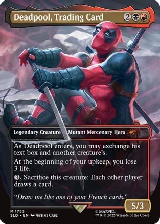 Deadpool, Trading Card (SLD-1753) - Secret Lair Drop Series