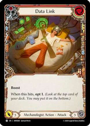 Data Link (Red) - Armory Deck: Maxx Nitro