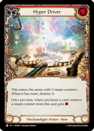Hyper Driver (Red) - Armory Deck: Maxx Nitro