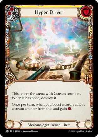 Hyper Driver (Yellow) - Armory Deck: Maxx Nitro