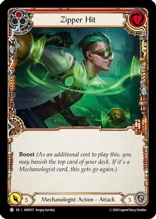 Zipper Hit (Red) - Armory Deck: Maxx Nitro