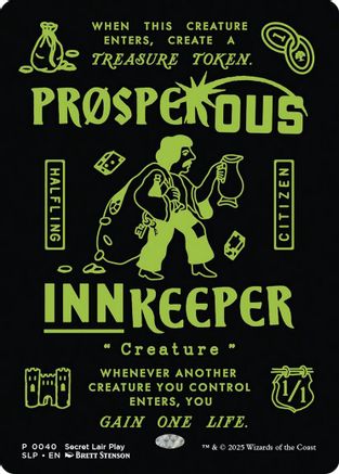 Prosperous Innkeeper (SLP-040) - Secret Lair Showdown