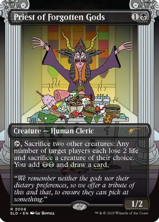 Priest of Forgotten Gods (SLD-2006) - Secret Lair Drop Series