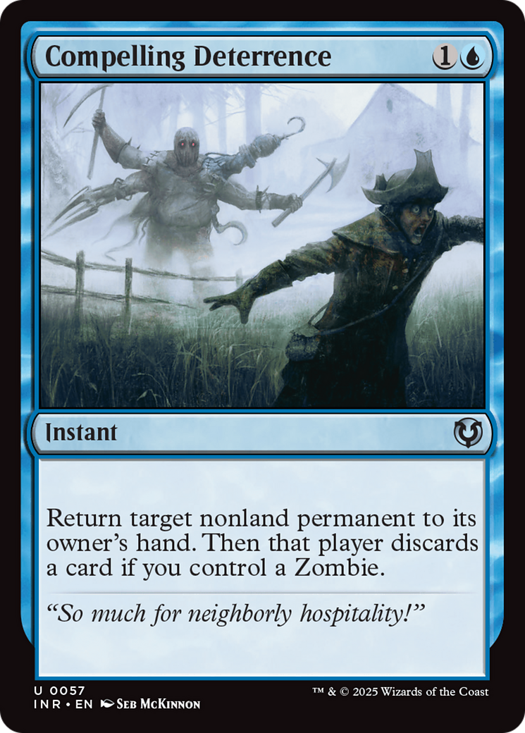 Compelling Deterrence (-057) - Innistrad Remastered Foil