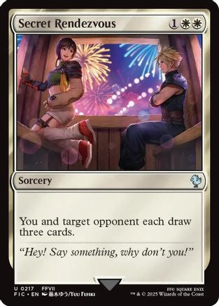 Secret Rendezvous (0217) (FIN-217) - FINAL FANTASY Foil