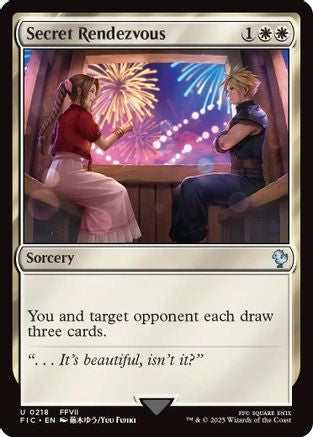 Secret Rendezvous (0218) (FIN-218) - FINAL FANTASY Foil
