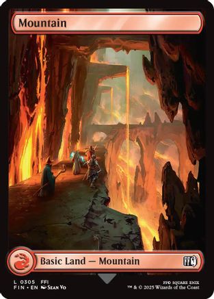 Mountain (0305) (FIN-305) - FINAL FANTASY Foil