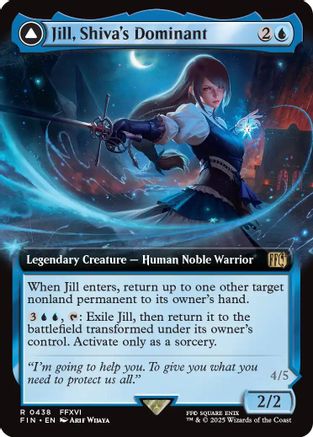 Jill, Shiva's Dominant (Extended Art) (FIN-438) - FINAL FANTASY Foil