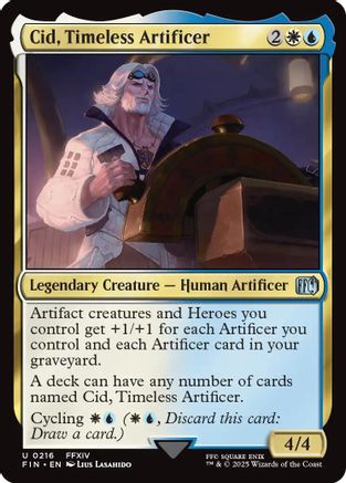 Cid, Timeless Artificer (0216) (FIN-216) - FINAL FANTASY