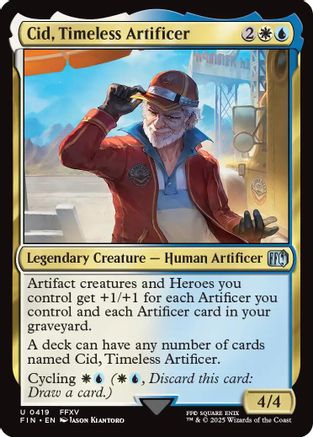 Cid, Timeless Artificer (0419) (FIN-419) - FINAL FANTASY