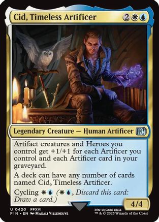 Cid, Timeless Artificer (0420) (FIN-420) - FINAL FANTASY