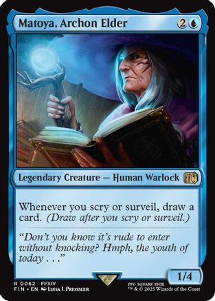 Matoya, Archon Elder (FIN-062) - FINAL FANTASY Foil