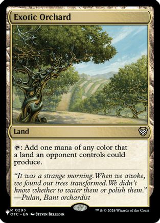 Exotic Orchard (OTC) (LIST-293) - The List Reprints