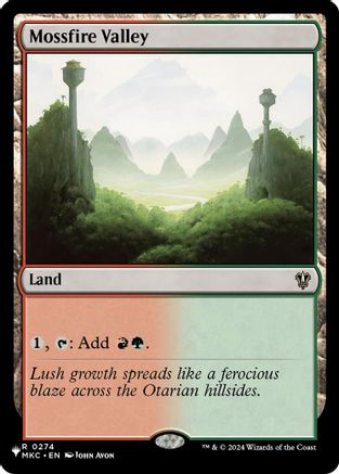Mossfire Valley (MKC) (LIST-274) - The List Reprints
