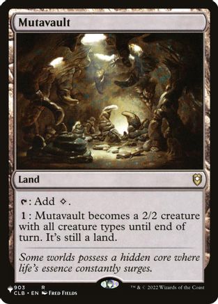 Mutavault (CLB) (LIST-903) - The List Reprints