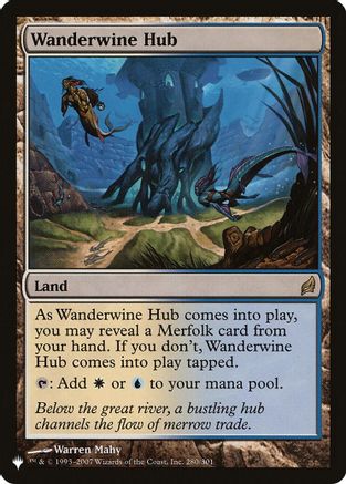 Wanderwine Hub (LRW) (LIST-280) - The List Reprints