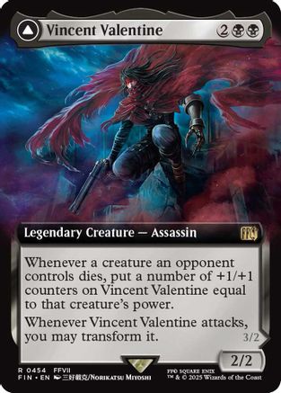 Vincent Valentine (Extended Art) (FIN-454) - FINAL FANTASY Foil