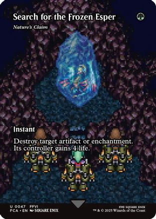 Search for the Frozen Esper - Nature's Claim (Showcase) (FCA-047) - FINAL FANTASY: Through the Ages