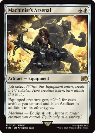Machinist's Arsenal (FIN-023) - FINAL FANTASY Foil