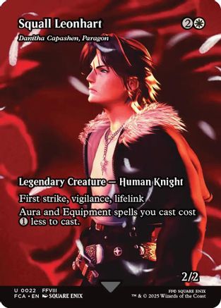 Squall Leonhart - Danitha Capashen, Paragon (Showcase) (FCA-022) - FINAL FANTASY: Through the Ages