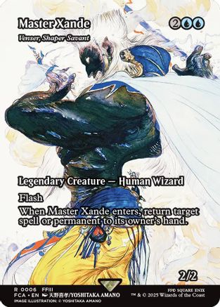 Master Xande - Venser, Shaper Savant (Showcase) (FCA-006) - FINAL FANTASY: Through the Ages Foil