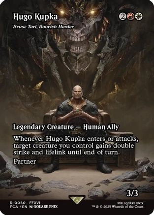 Hugo Kupka - Bruse Tarl, Boorish Herder (Showcase) (FCA-050) - FINAL FANTASY: Through the Ages Foil