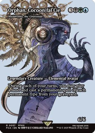 Orphan, Cocoon fal'Cie - Muldrotha, the Gravetide (Showcase) (FCA-057) - FINAL FANTASY: Through the Ages Foil