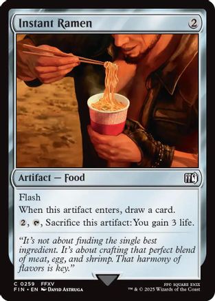 Instant Ramen (FIN-259) - FINAL FANTASY