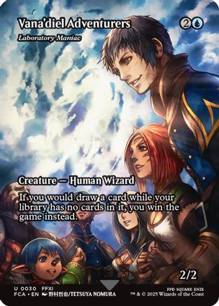 Vana'diel Adventurers - Laboratory Maniac (Showcase) (FCA-030) - FINAL FANTASY: Through the Ages Foil