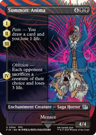 Summon: Anima (Borderless) (FIN-364) - FINAL FANTASY