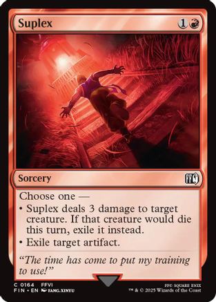 Suplex (FIN-164) - FINAL FANTASY Foil