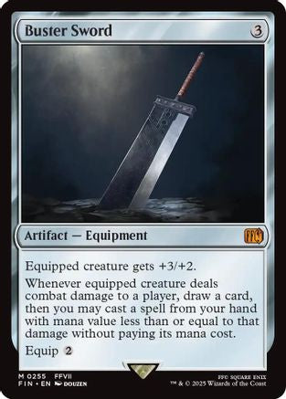 Buster Sword (FIN-255) - FINAL FANTASY