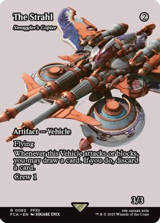 The Strahl - Smuggler's Copter (Showcase) (FCA-062) - FINAL FANTASY: Through the Ages Foil