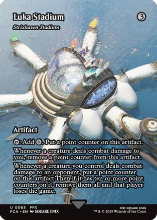 Luka Stadium - Strixhaven Stadium (Showcase) (FCA-063) - FINAL FANTASY: Through the Ages Foil