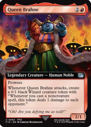 Queen Brahne (Extended Art) (FIN-464) - FINAL FANTASY Foil