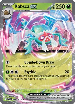 Rabsca ex 25 - SV10 Destined Rivals Holofoil
