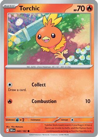Torchic 40 - SV10 Destined Rivals