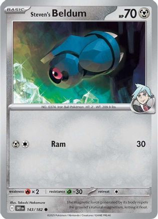 Steven's Beldum 143 - SV10 Destined Rivals