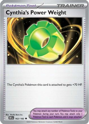Cynthia's Power Weight 162 - SV10 Destined Rivals